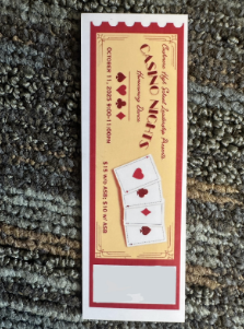 CHS’s homecoming ticket.