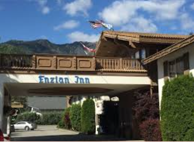 
One of the many hotels in Leavenworth, Washington.