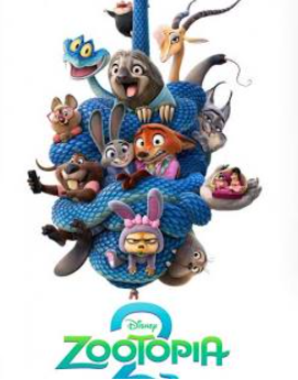 The cover for Zootopia 2.
